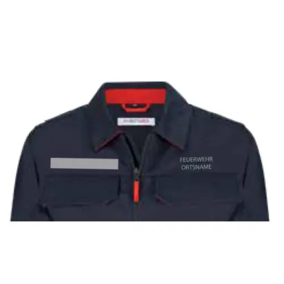 Stickerei FEUERWEHR + Ortsname