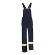 Latzhose, 100% Baumwolle FR, mit Reflex