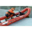 Rettungsboot Eis
