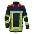 Einsatzjacke Fire-Jack II blue/red, Rückenaufdruck FEUERWEHR silber reflektierend