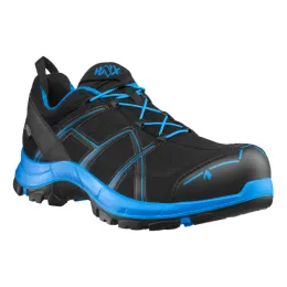 Schnürschuh BLACK EAGLE® SAFETY 40.1 LOW, schwarz/blau