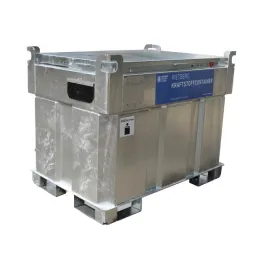 Mobile Dieseltankanlage Quadro D/DV Katastrophenschutz, Komplettpaket
