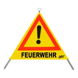 Faltsignal gfd®, gelb, 900 mm