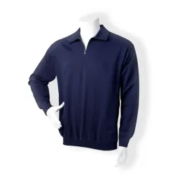 Zip-Sweatshirt navyblau