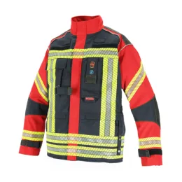 Einsatzjacke NTi®-112 Multiflex Facelift, schwarzblau/rot