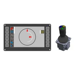 Einbaudisplay mit Joystick
