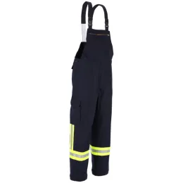 Latzhose, Kermel® / Lenzing™ Viskose FR, Reflex nach HuPF Teil 4