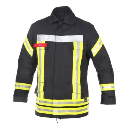 Jacke Allgäu, 100% Baumwolle FR, Reflexbestreifung nach HuPF 09/2006