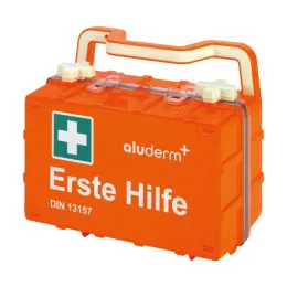 Betriebs-Verbandkasten klein ALUDERM DYNAMIC-GLOW S, mit Inhalt nach DIN 13157