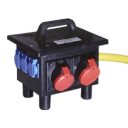 Vollgummiverteiler GIFAS Baureihe 6200, DIN EN 60695-2, FI-Schalter