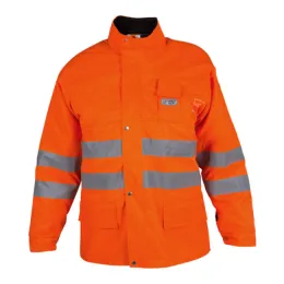 Schnittschutzjacke Forest-Jack, leuchtorange