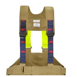 Hosenträgersystem für Einsatzhose Desert Guard, gold