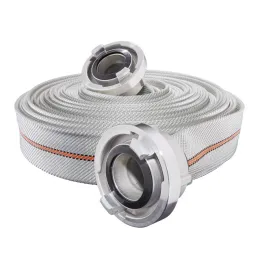 Druckschläuche TITAN 3F, weiß, mit Druckkupplungen Easy-Fix