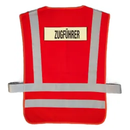 Funktionsüberwurf rot, ZUGFÜHRER