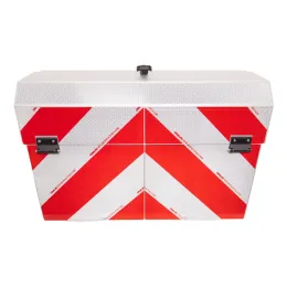 Warnmarkierung rot/weiß für EPH Verkehr