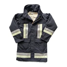 Einsatzjacke HF Bayern 2000, Bestreifung silber/cremeweiß