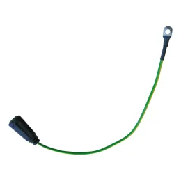 Anschlusskabel, 400 mm, 6 mm², eine Seite Kabelschuh, andere Seite Systemsteckverbinder-Kupplung
